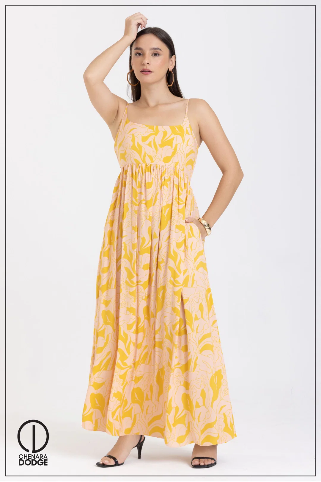 JADE STRAPPY LONG MAXI DRESS image 2