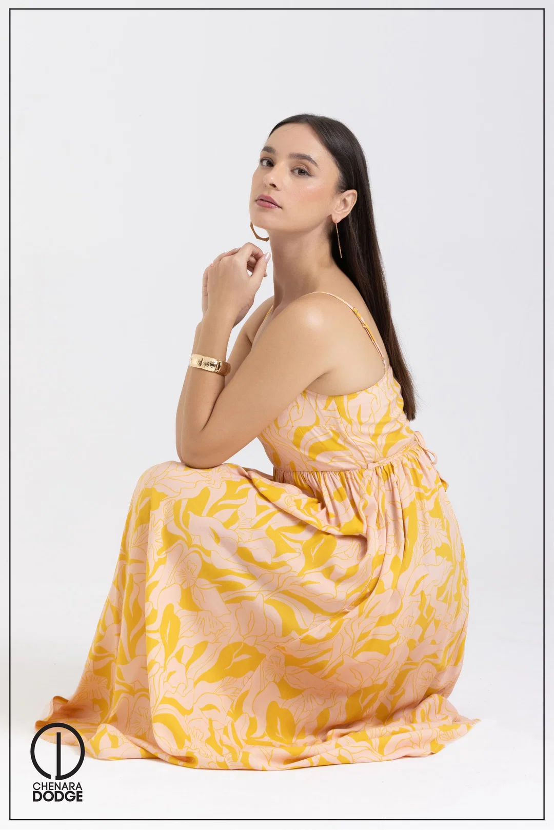 JADE STRAPPY LONG MAXI DRESS image 3