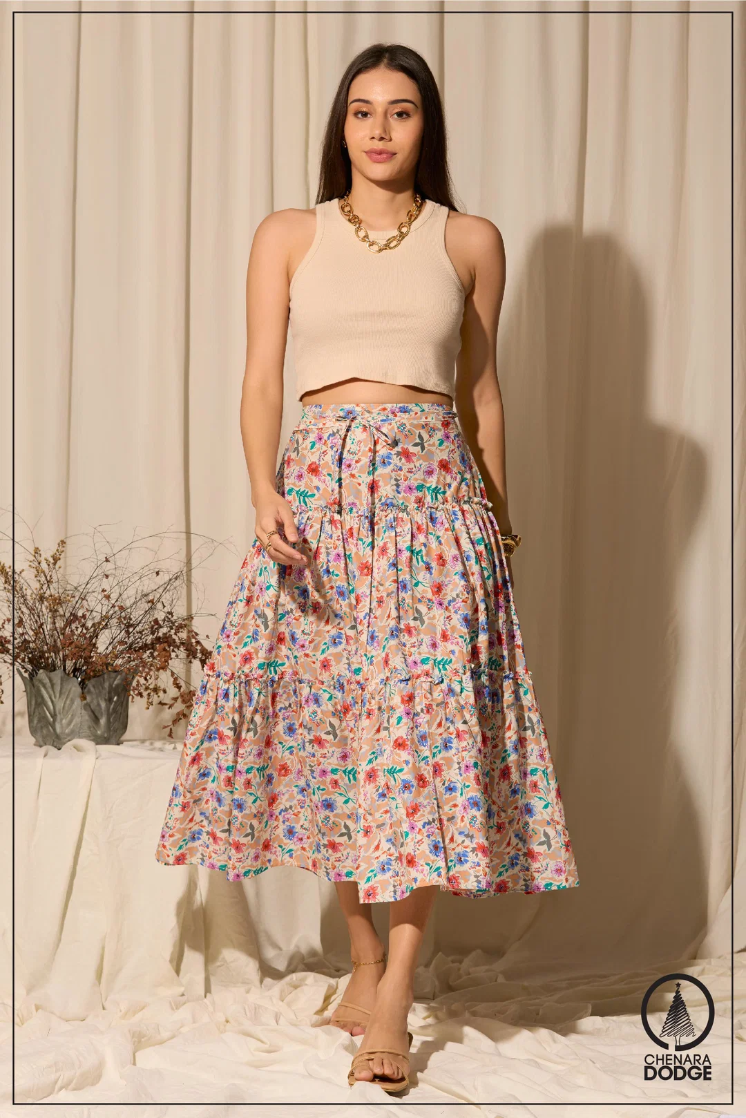 KIARA MAXI SKIRT image 4